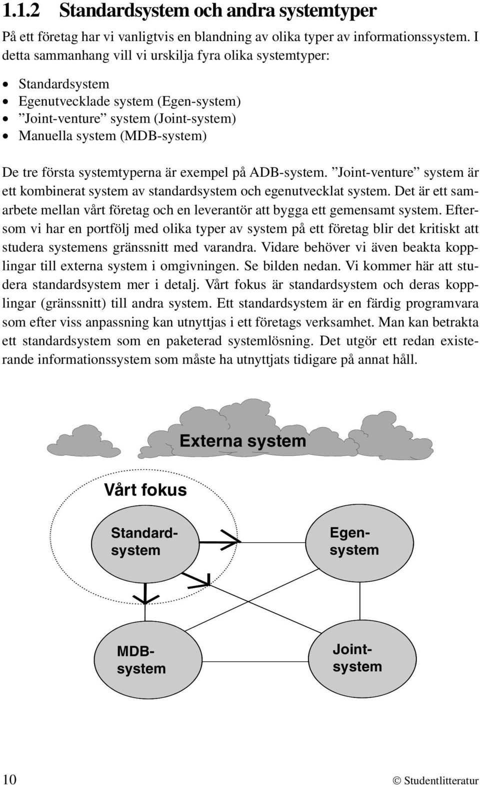 systemtyperna är exempel på ADB-system. Joint-venture system är ett kombinerat system av standardsystem och egenutvecklat system.