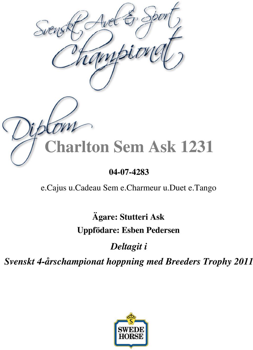 cadeau Sem e.charmeur u.duet e.
