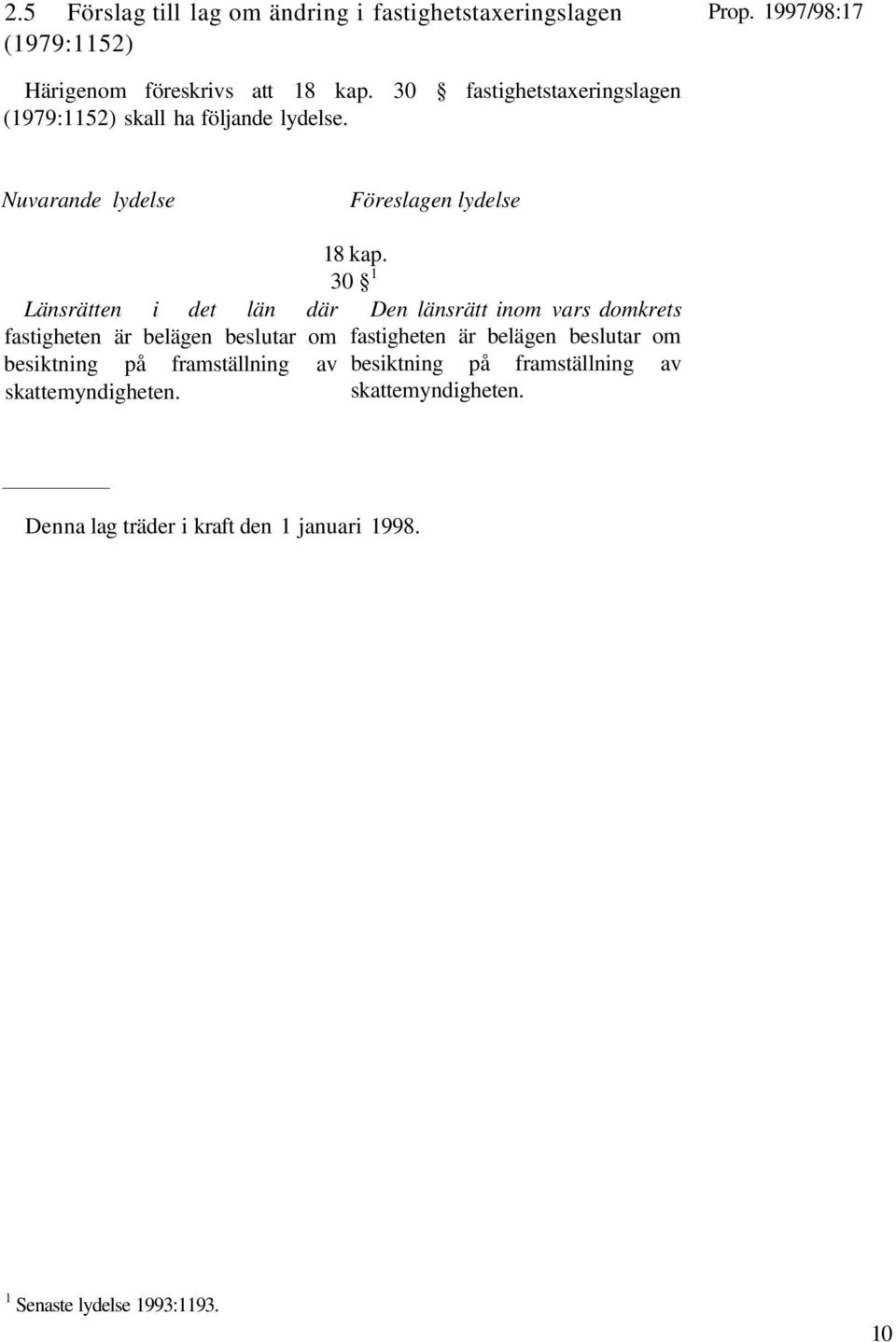 Länsrätten i det län där fastigheten är belägen beslutar om besiktning på framställning av skattemyndigheten.