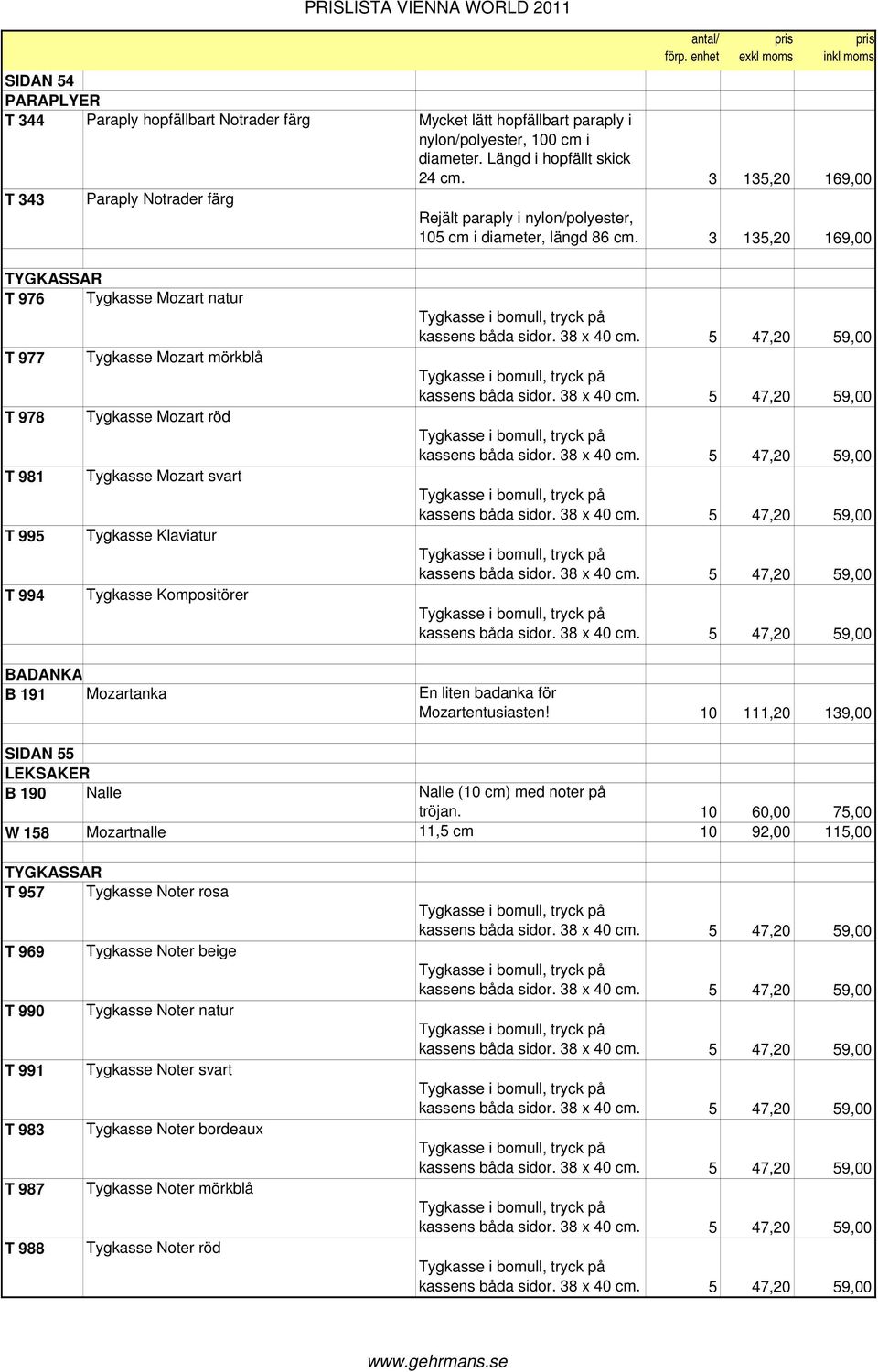 3 135,20 169,00 TYGKASSAR T 976 Tygkasse Mozart natur T 977 T 978 T 981 T 995 T 994 Tygkasse Mozart mörkblå Tygkasse Mozart röd Tygkasse Mozart svart Tygkasse Klaviatur Tygkasse Kompositörer BADANKA