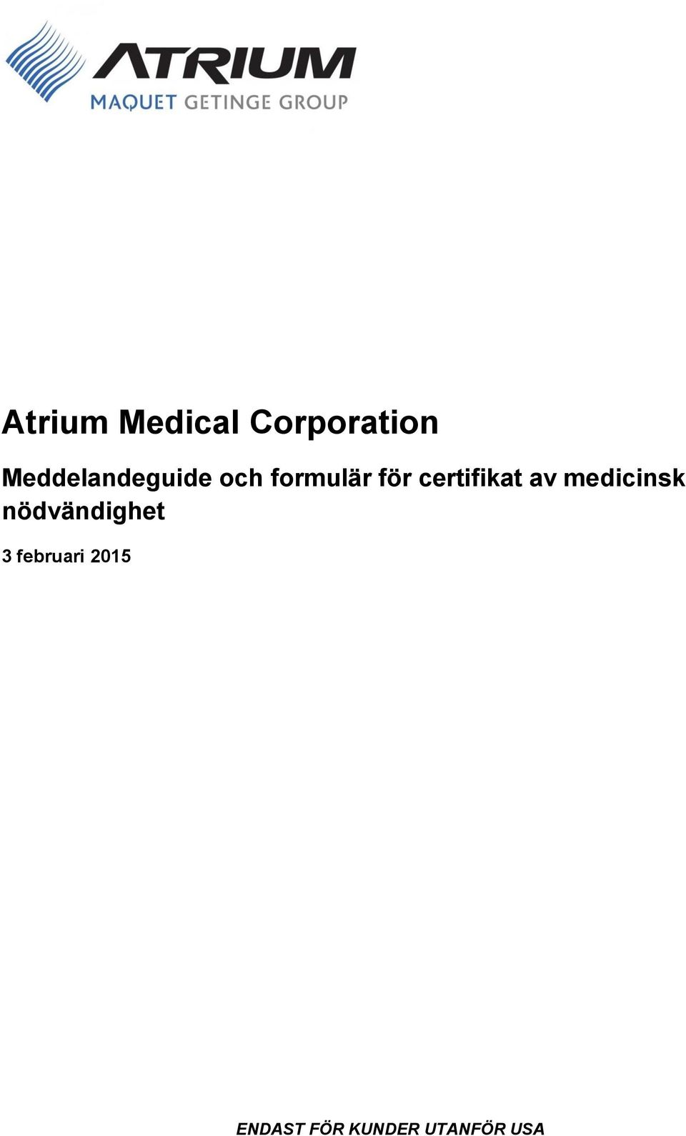 certifikat av medicinsk