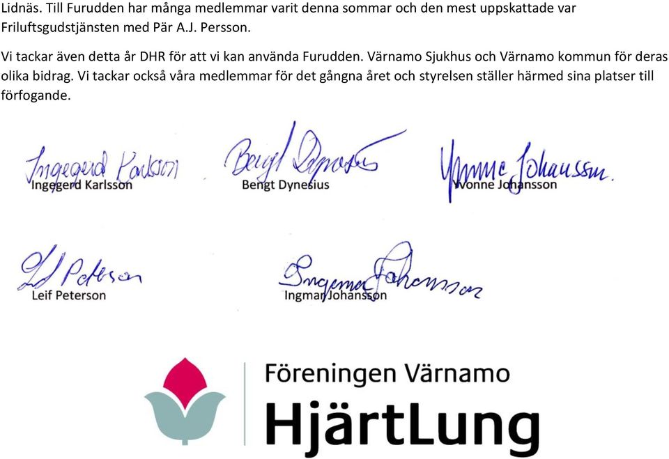 Friluftsgudstjänsten med Pär A.J. Persson.