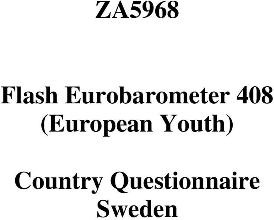 (European Youth)