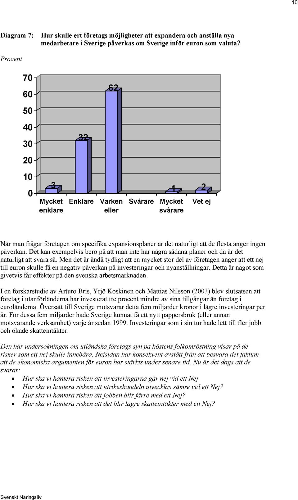 Det kan exempelvis bero på att man inte har några sådana planer och då är det naturligt att svara så.