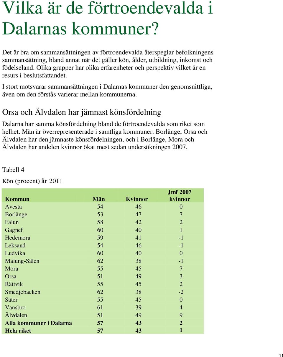 Olika grupper har olika erfarenheter och perspektiv vilket är en resurs i beslutsfattandet.