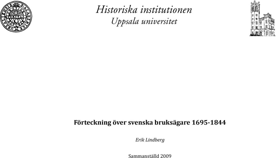 Förteckning över svenska