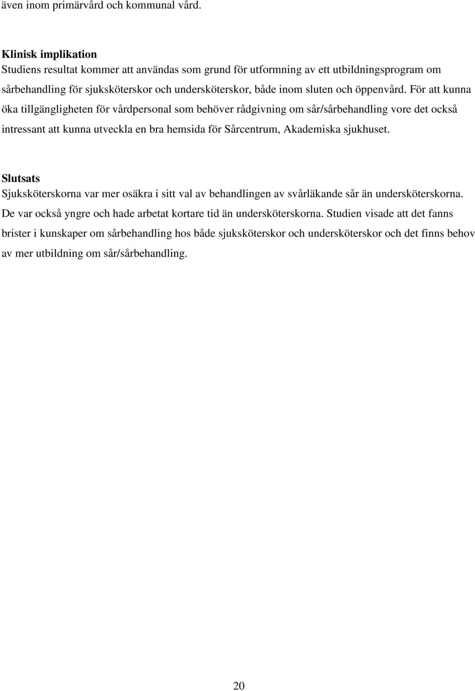 öppenvård.