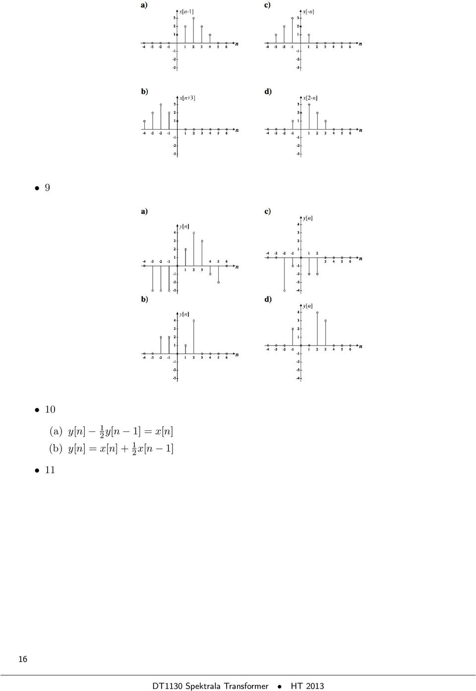 x[n] + x[n ] 6 DT3