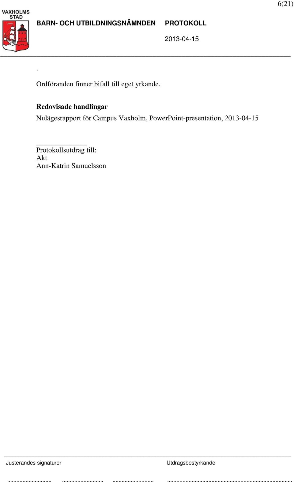 Campus Vaxholm,