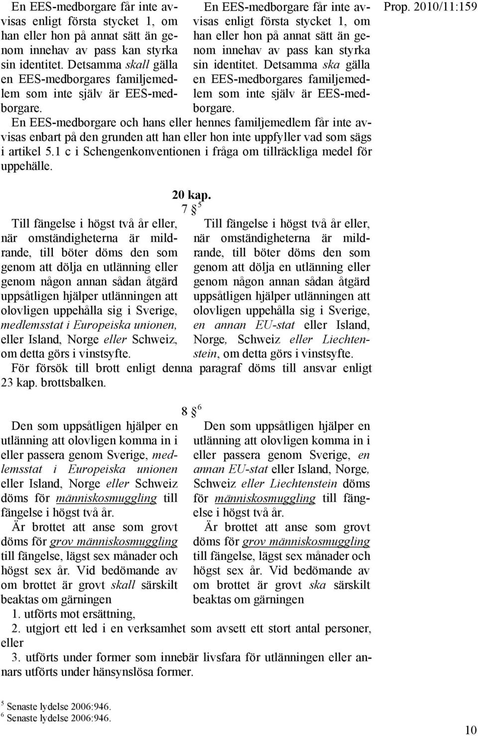 En EES-medborgare och hans eller hennes familjemedlem får inte avvisas enbart på den grunden att han eller hon inte uppfyller vad som sägs i artikel 5.