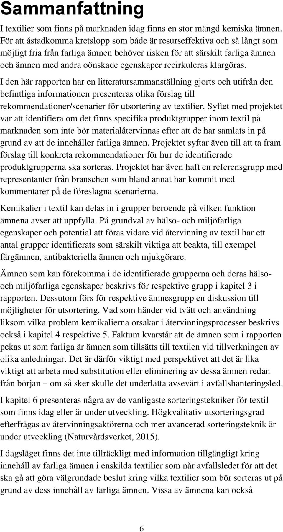 recirkuleras klargöras.