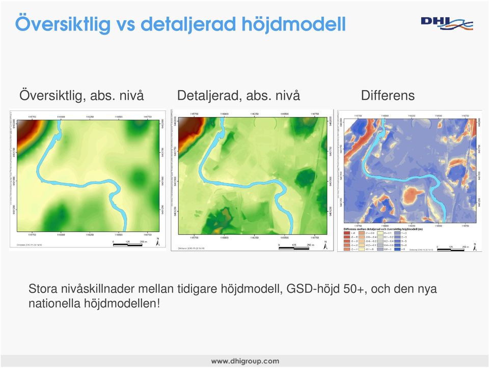 nivå Differens Stora nivåskillnader mellan