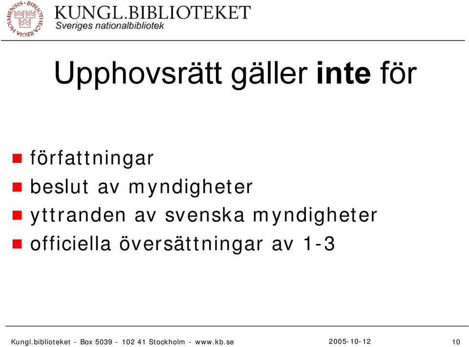 myndigheter yttranden av svenska