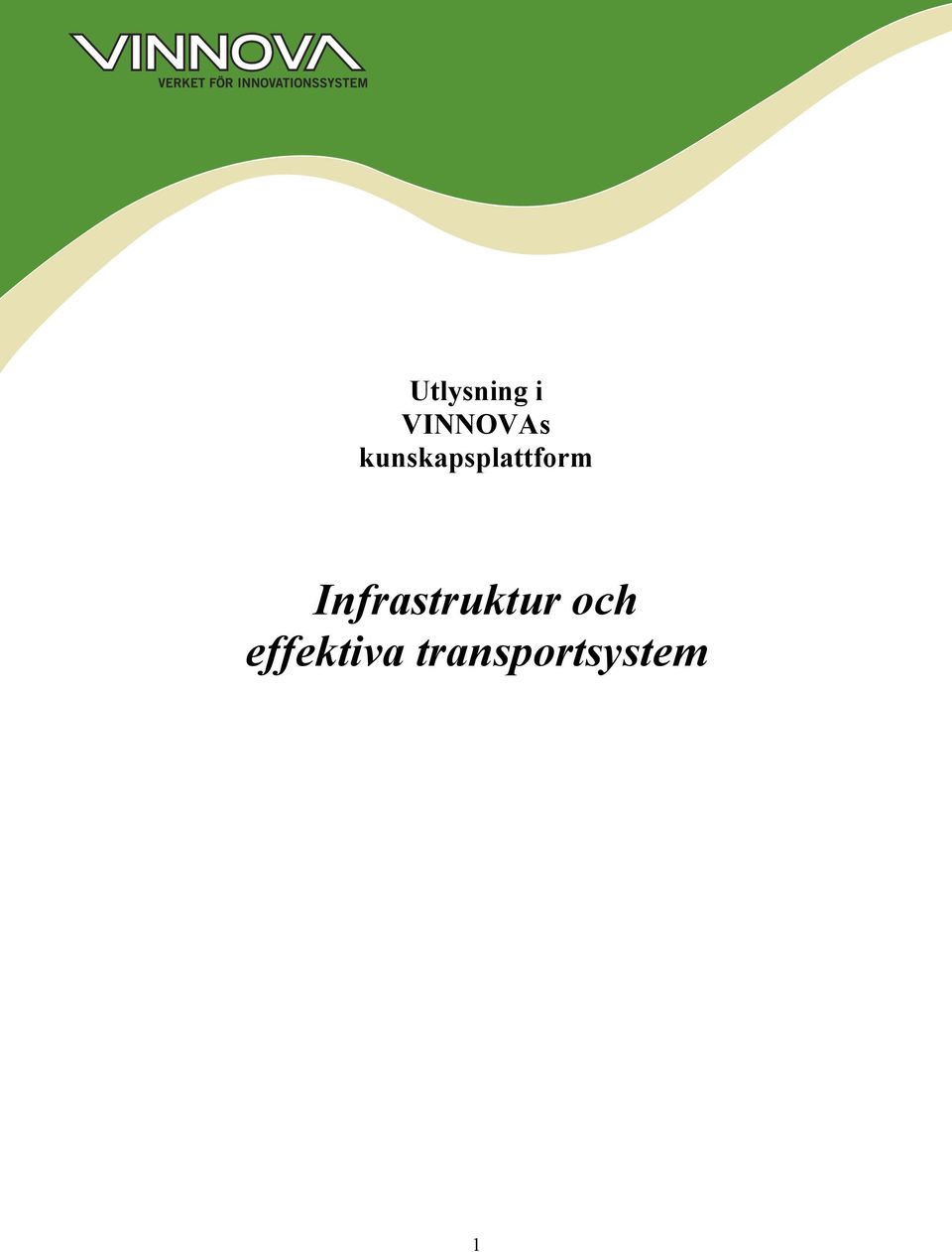Infrastruktur och