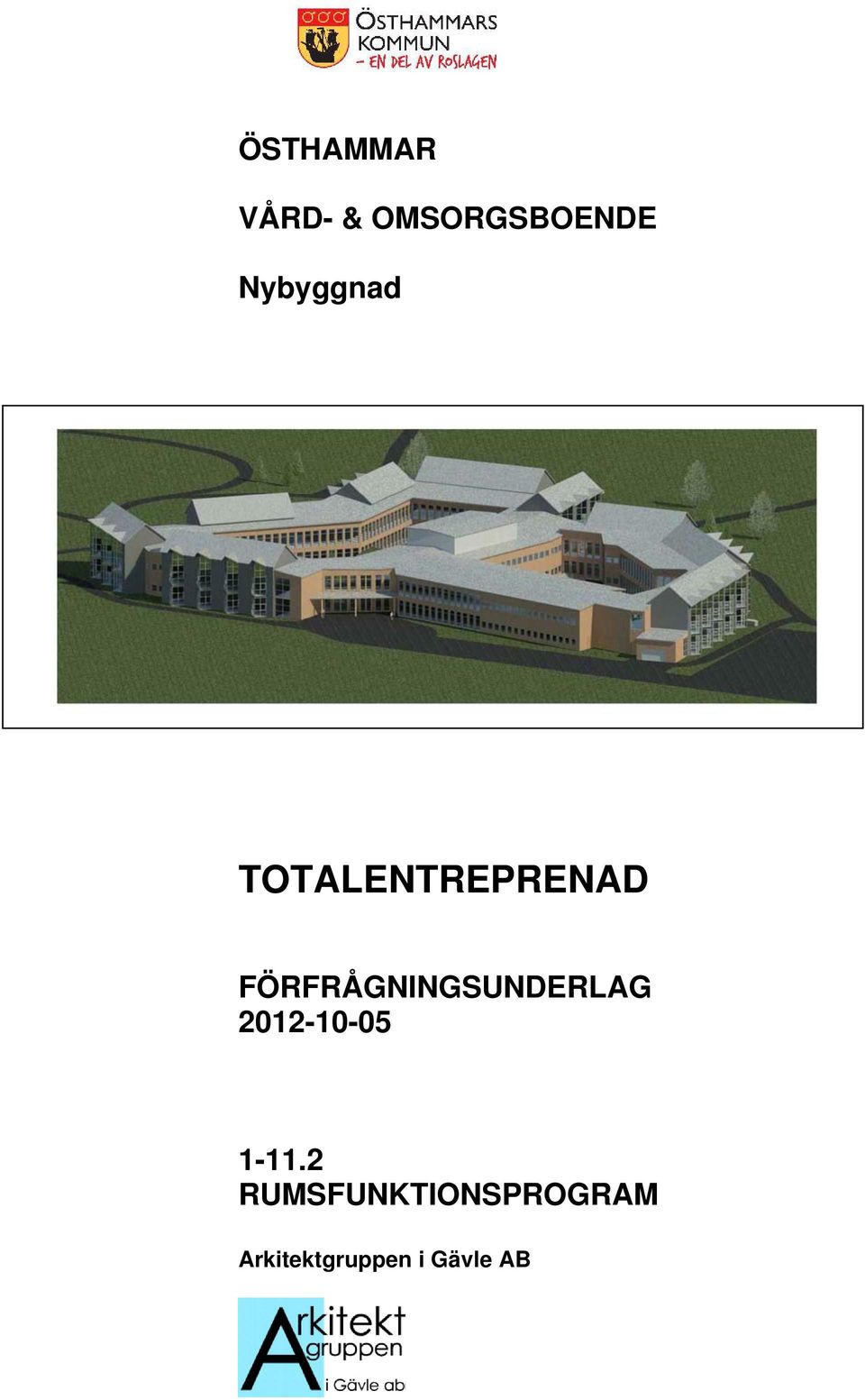 FÖRFRÅGNNGSUNDERLAG 2012-10-05