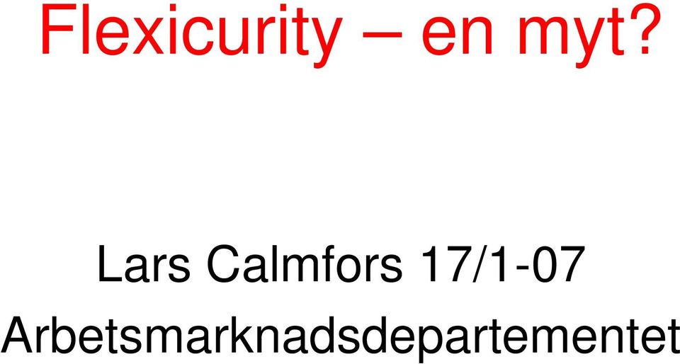 Calmfors 17/1-07