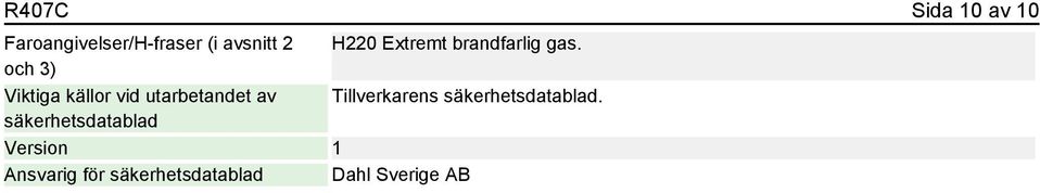 och 3) Viktiga källor vid utarbetandet av Tillverkarens