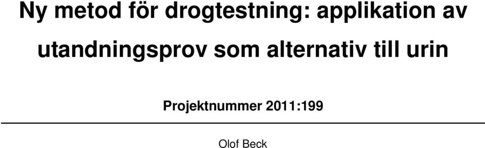 utandningsprov som