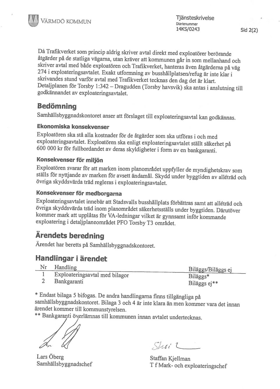 Exakt utformning av busshållplatsenlrefug är inte klar i Detalj planen fzr Torsby 1:342 Dragudden (Torsby havsvik) ska antas i anslutning till Då Trafikverket som princip aldrig skriver avtal direkt