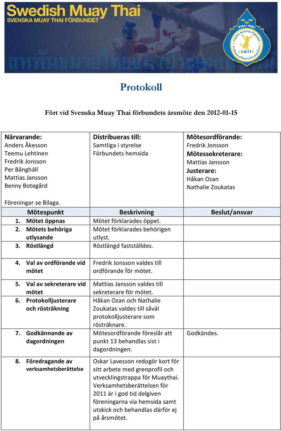 Mötetöppnas Mötetförklaradesöppet. 2. Mötetsbehöriga Mötetförklaradesbehörigen utlysande utlyst. 3. Röstlängd Röstlängdfastställdes. 4.