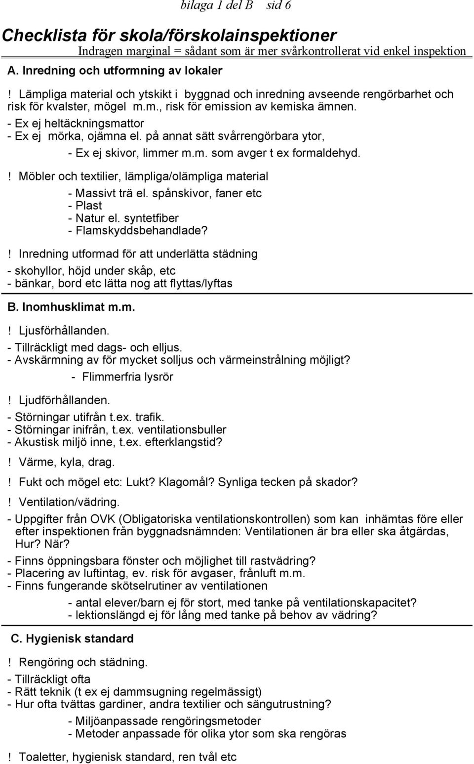 Bilaga 1 Del B Sid 1 Pdf Gratis Nedladdning