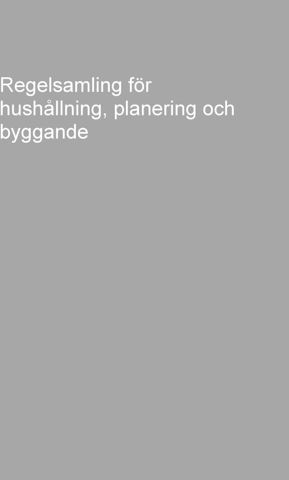 hushållning,