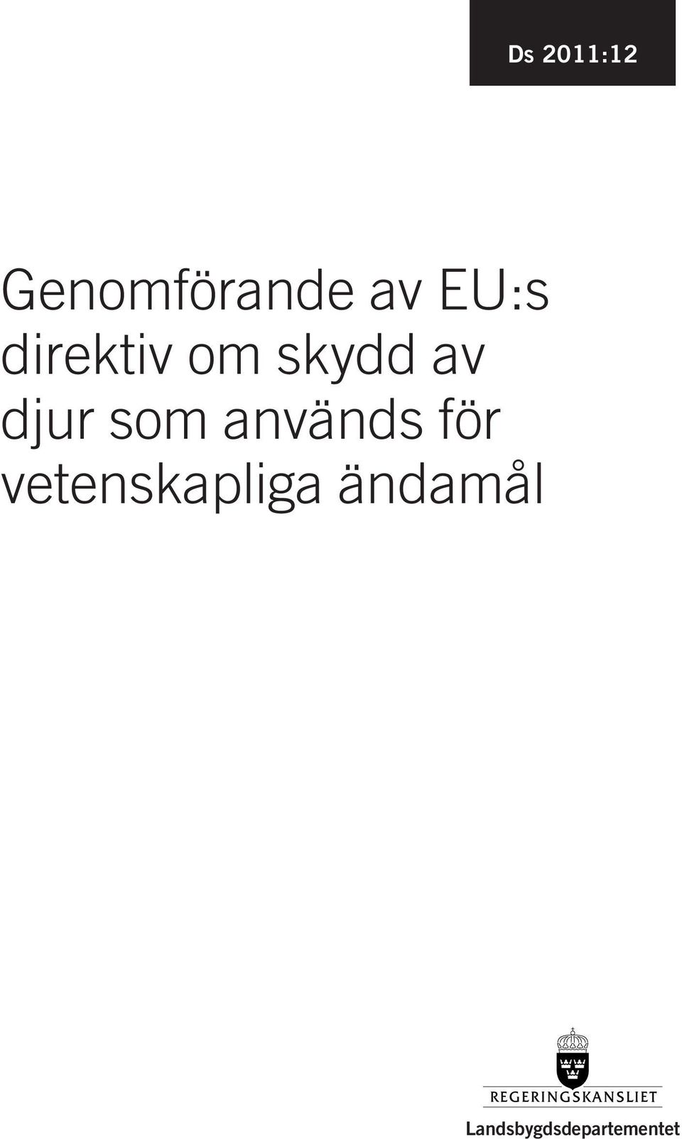 djur som används för