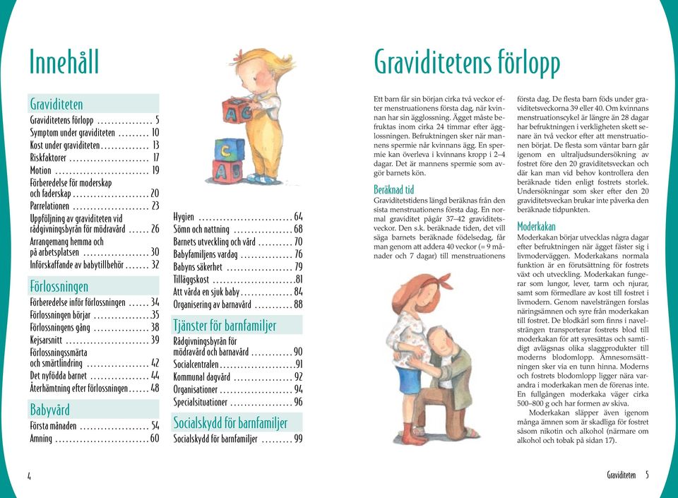 ..30 Införskaffande av babytillbehör... 32 Förlossningen Förberedelse inför förlossningen... 34 Förlossningen börjar... 35 Förlossningens gång... 38 Kejsarsnitt.