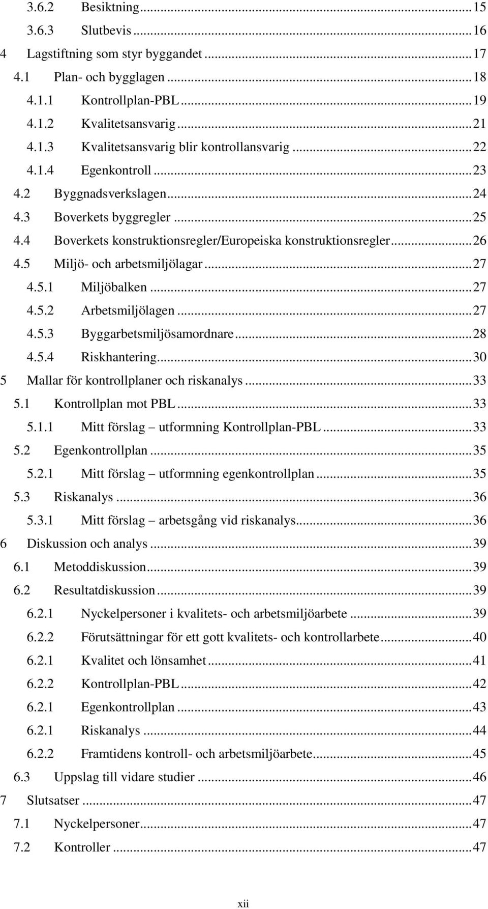 Kontroll For Okad Kvalitet Mallar For Kontrollplan Pbl
