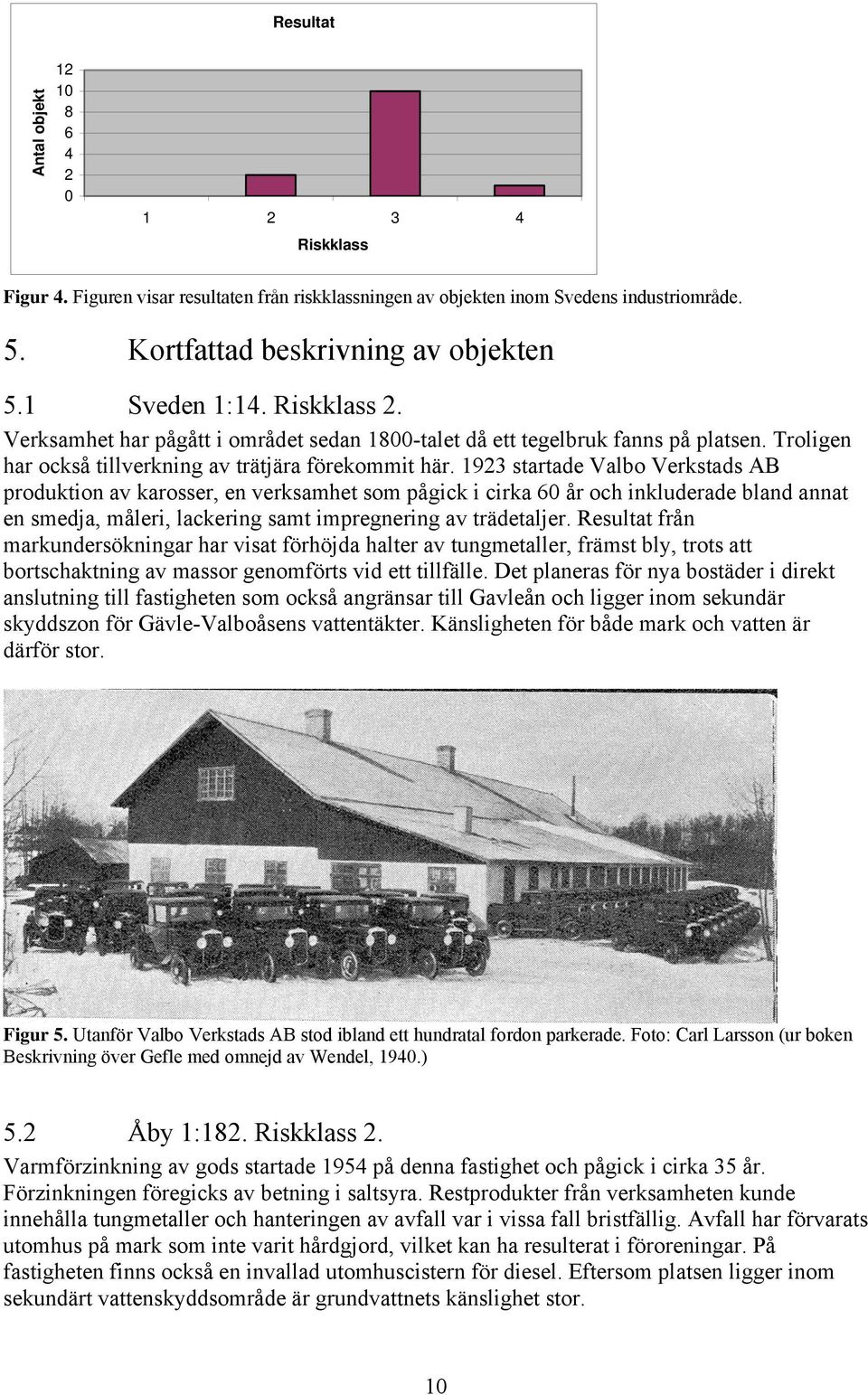 1923 startade Valbo Verkstads AB produktion av karosser, en verksamhet som pågick i cirka 60 år och inkluderade bland annat en smedja, måleri, lackering samt impregnering av trädetaljer.