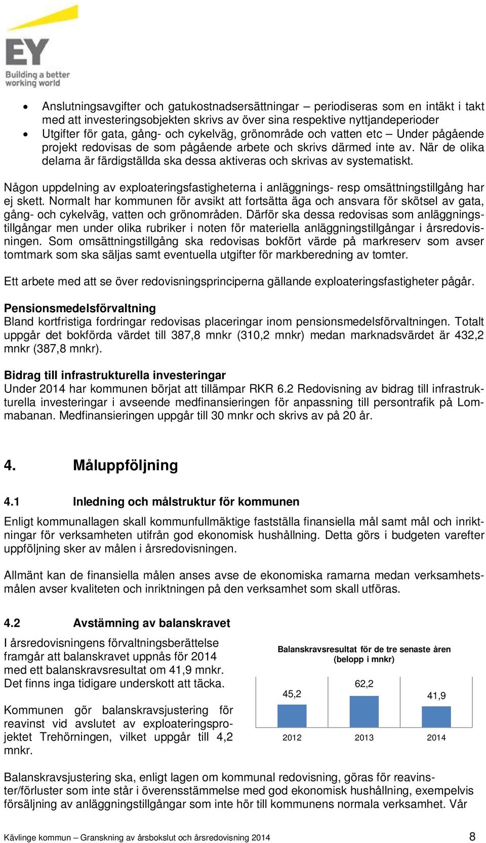 Någon uppdelning av exploateringsfastigheterna i anläggnings- resp omsättningstillgång har ej skett.