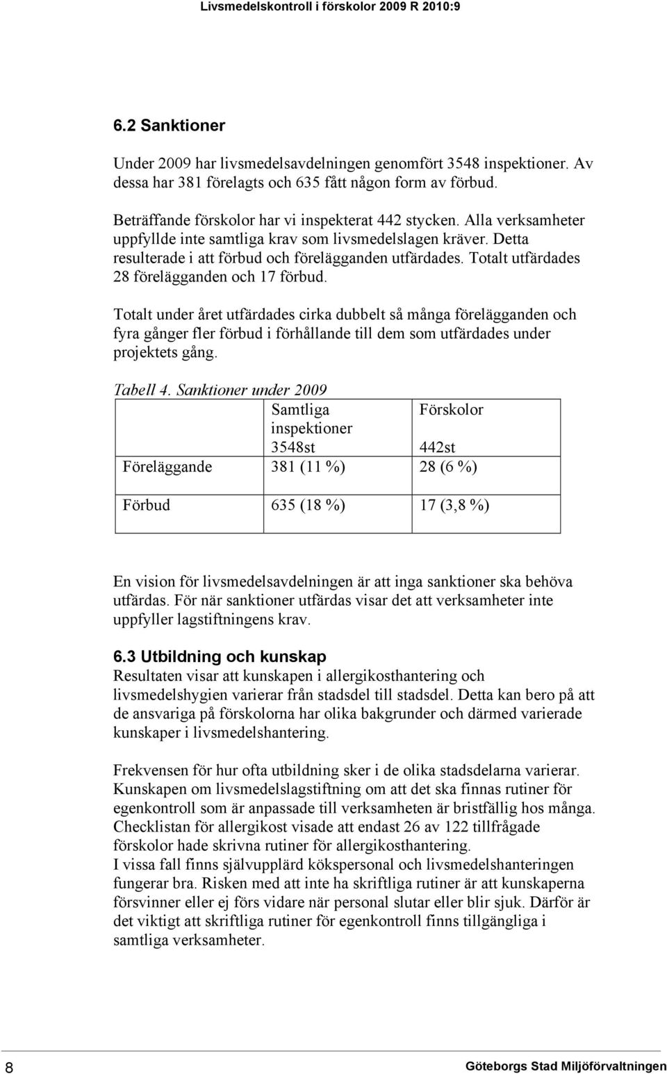 Totalt utfärdades 28 förelägganden och 17 förbud.