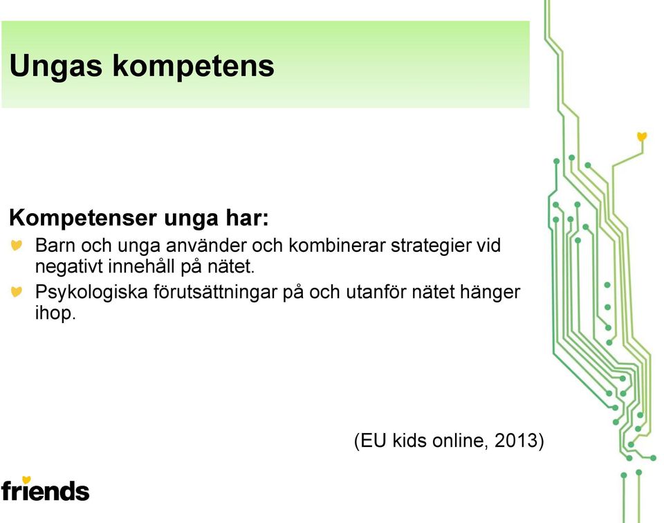 negativt innehåll på nätet.