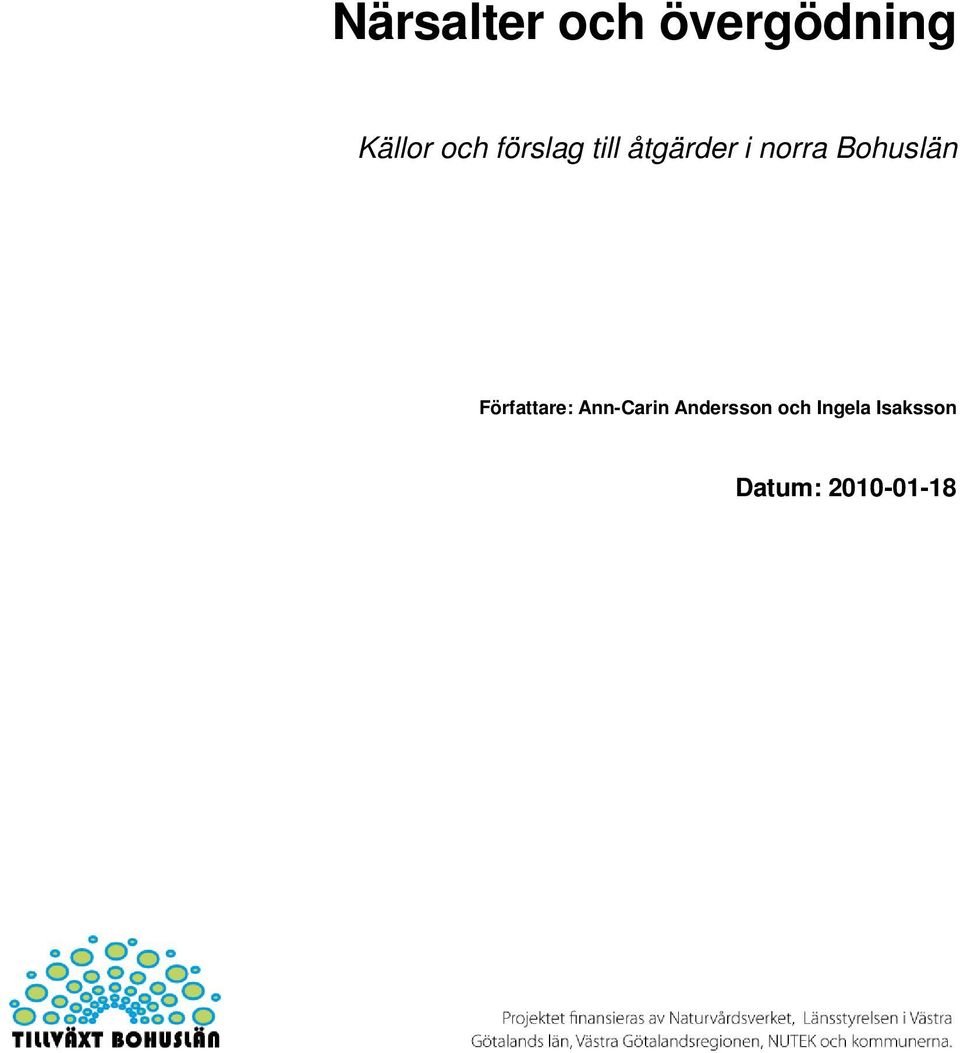 Bohuslän Författare: Ann-Carin