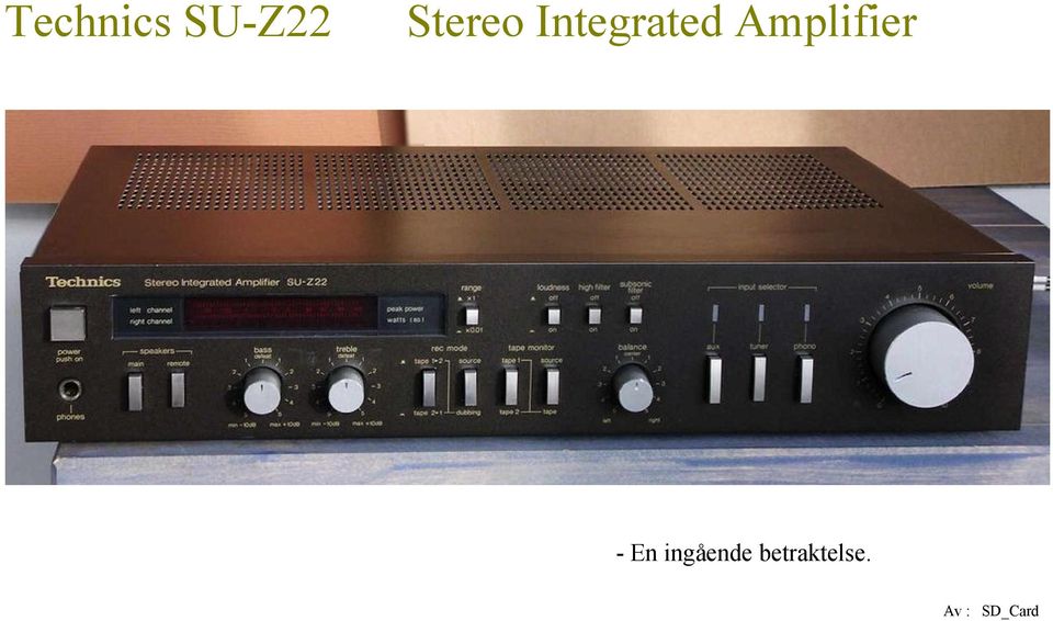 Amplifier - En