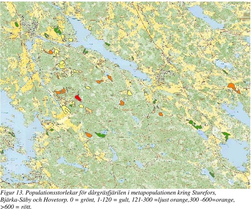 metapopulationen kring Sturefors, Bjärka-Säby