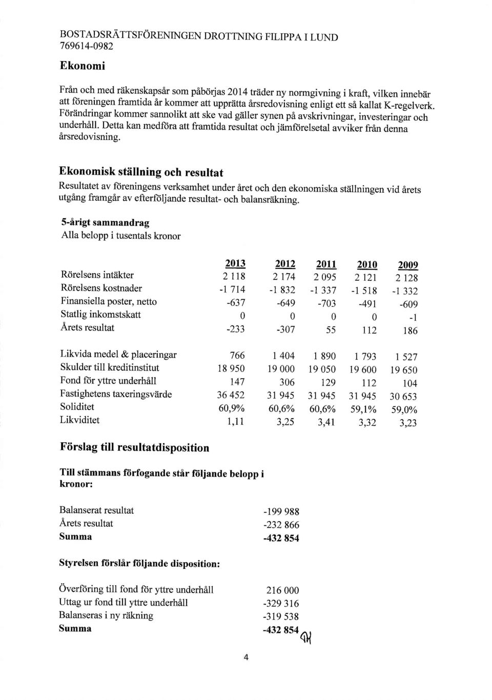 Fdriindringar kommer sannolikt att ske vad griller synen pi avskrivningar,investeringar "u och underhall' Detta kan medfcir att framtida resultat och jtimf<irelsetal u*ik.r fr6n denna &rsredovisning.