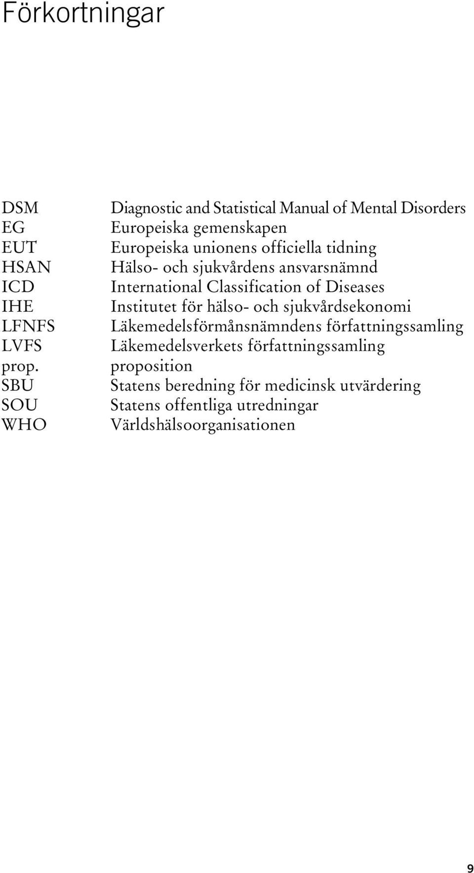 tidning Hälso- och sjukvårdens ansvarsnämnd International Classification of Diseases Institutet för hälso- och