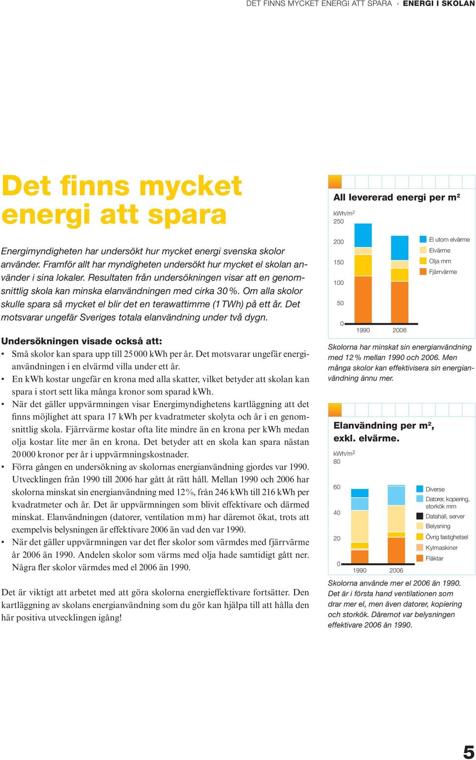 Om alla skolor skulle spara så mycket el blir det en terawattimme (1 TWh) på ett år. Det motsvarar ungefär Sveriges totala elanvändning under två dygn.