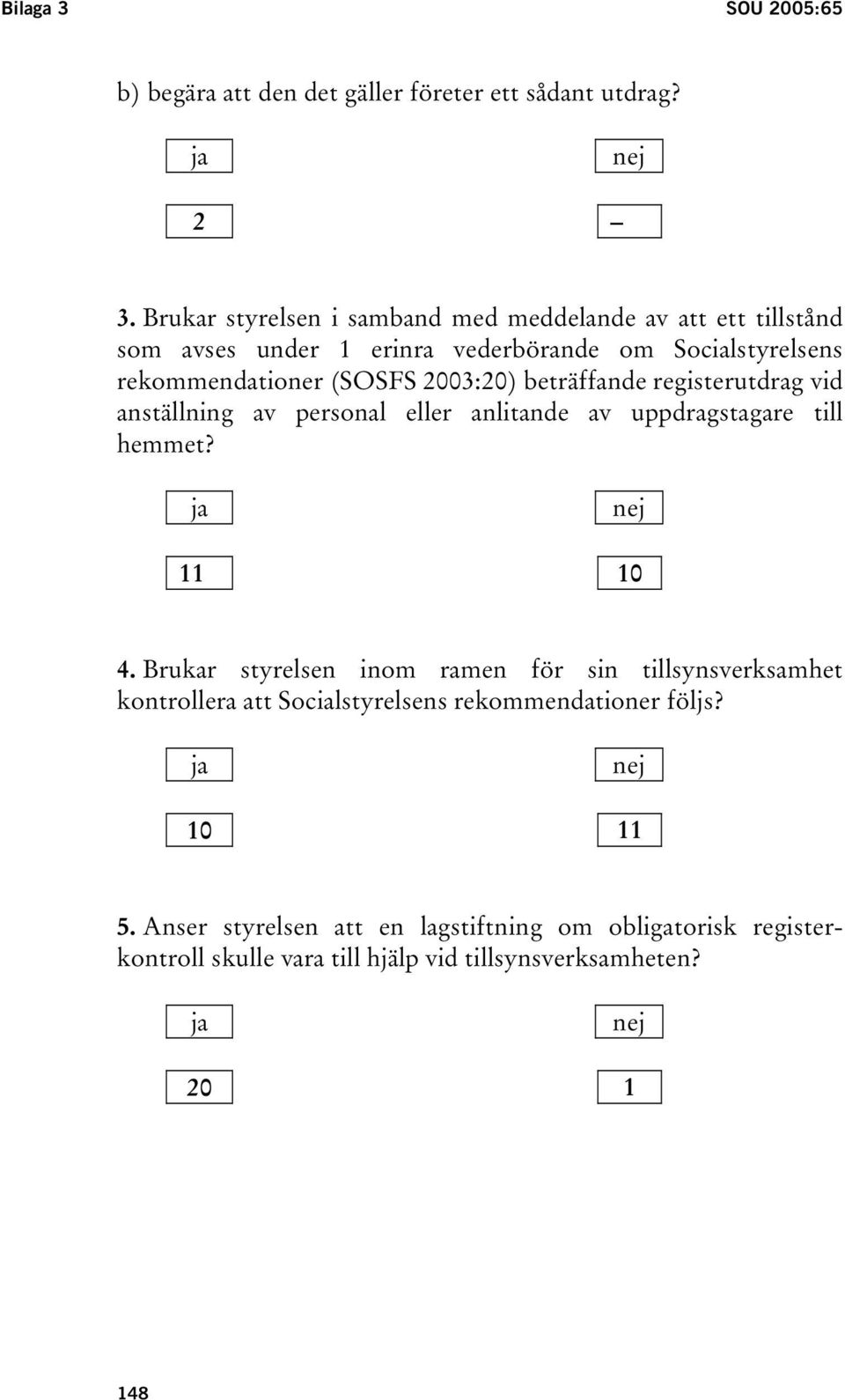 beträffande registerutdrag vid anställning av personal eller anlitande av uppdragstagare till hemmet? ja nej 11 10 4.