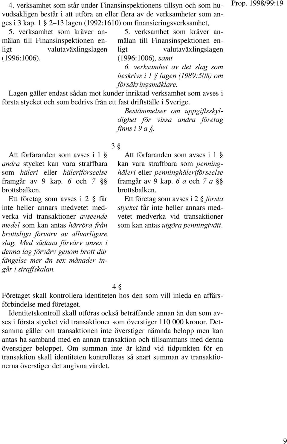 verksamhet som kräver anligt valutaväxlingslagen ligt valutaväxlingslagen (1996:1006).