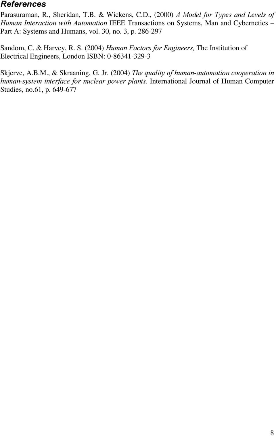 Humans, vol. 30, no. 3, p. 286-297 Sa