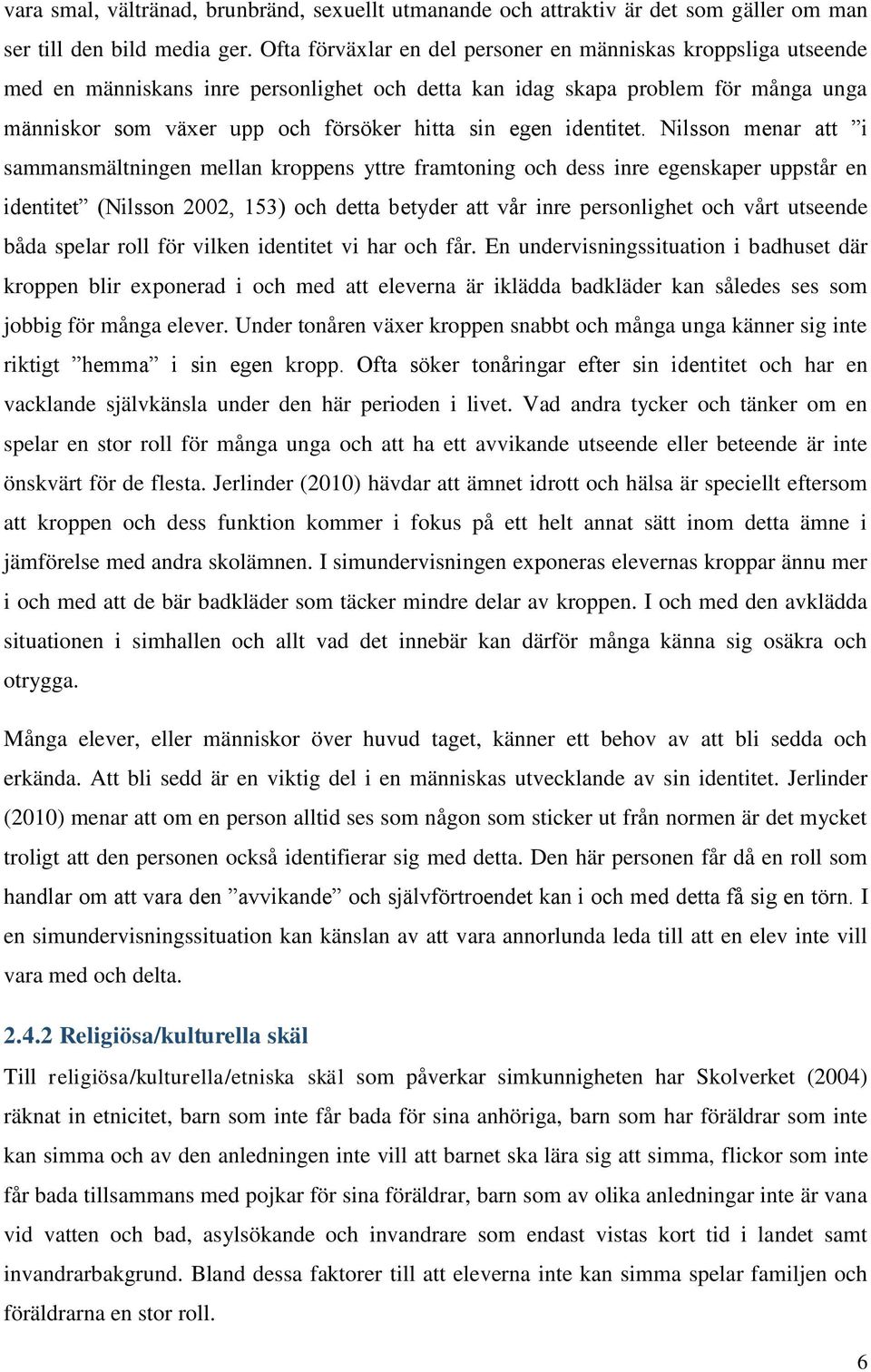 identitet.