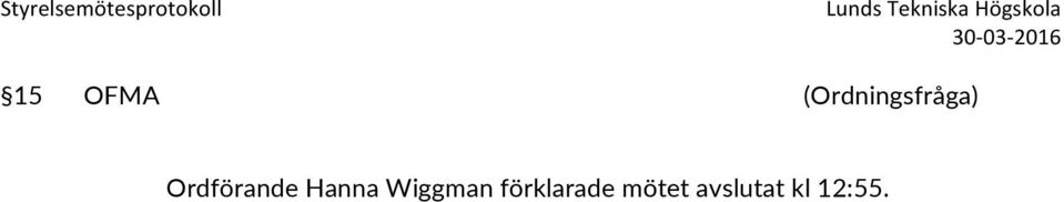 Ordförande Hanna