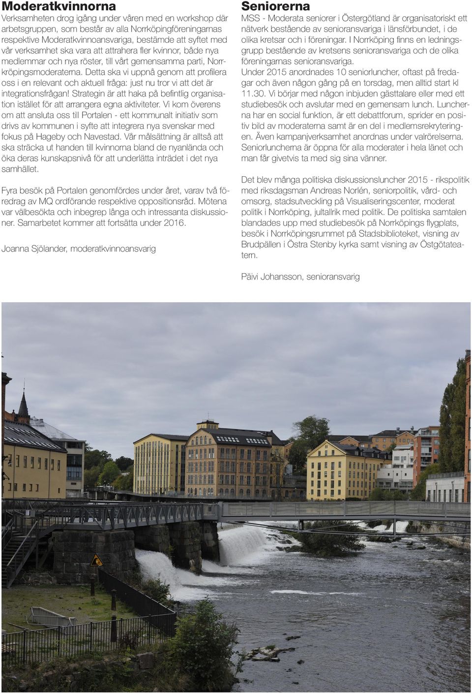 Detta ska vi uppnå genom att profilera oss i en relevant och aktuell fråga: just nu tror vi att det är integrationsfrågan!