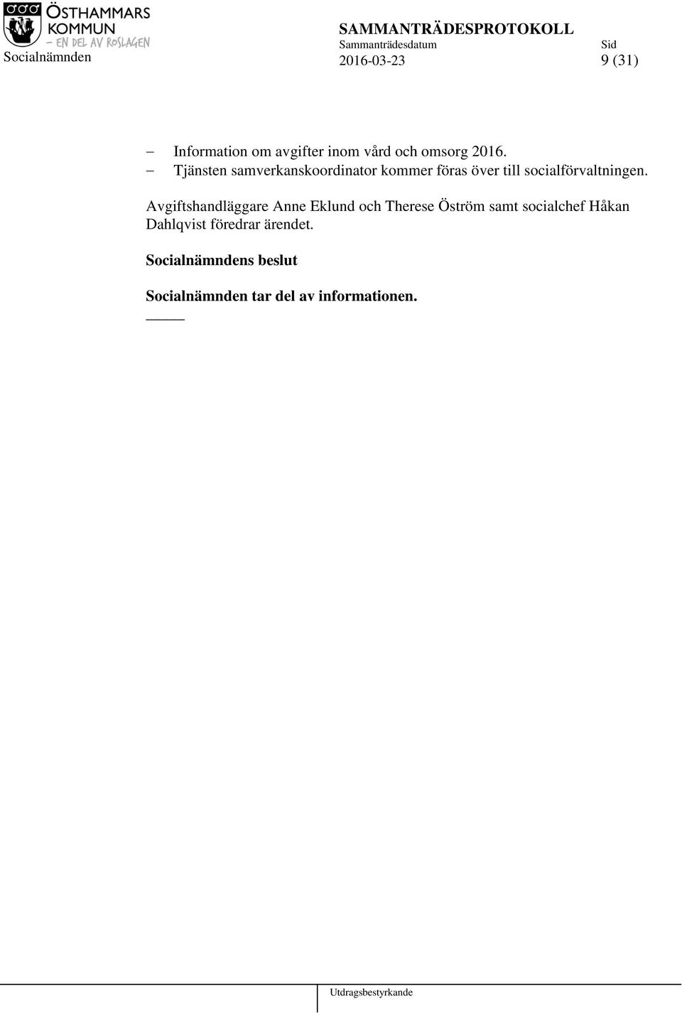 socialförvaltningen.