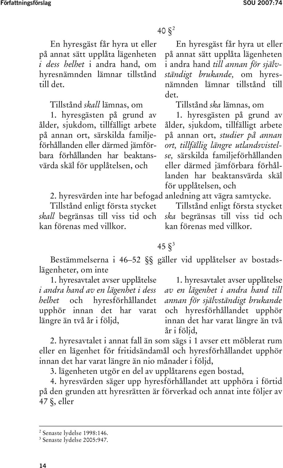 Tillstånd skall lämnas, om Tillstånd ska lämnas, om 1. hyresgästen på grund av 1.