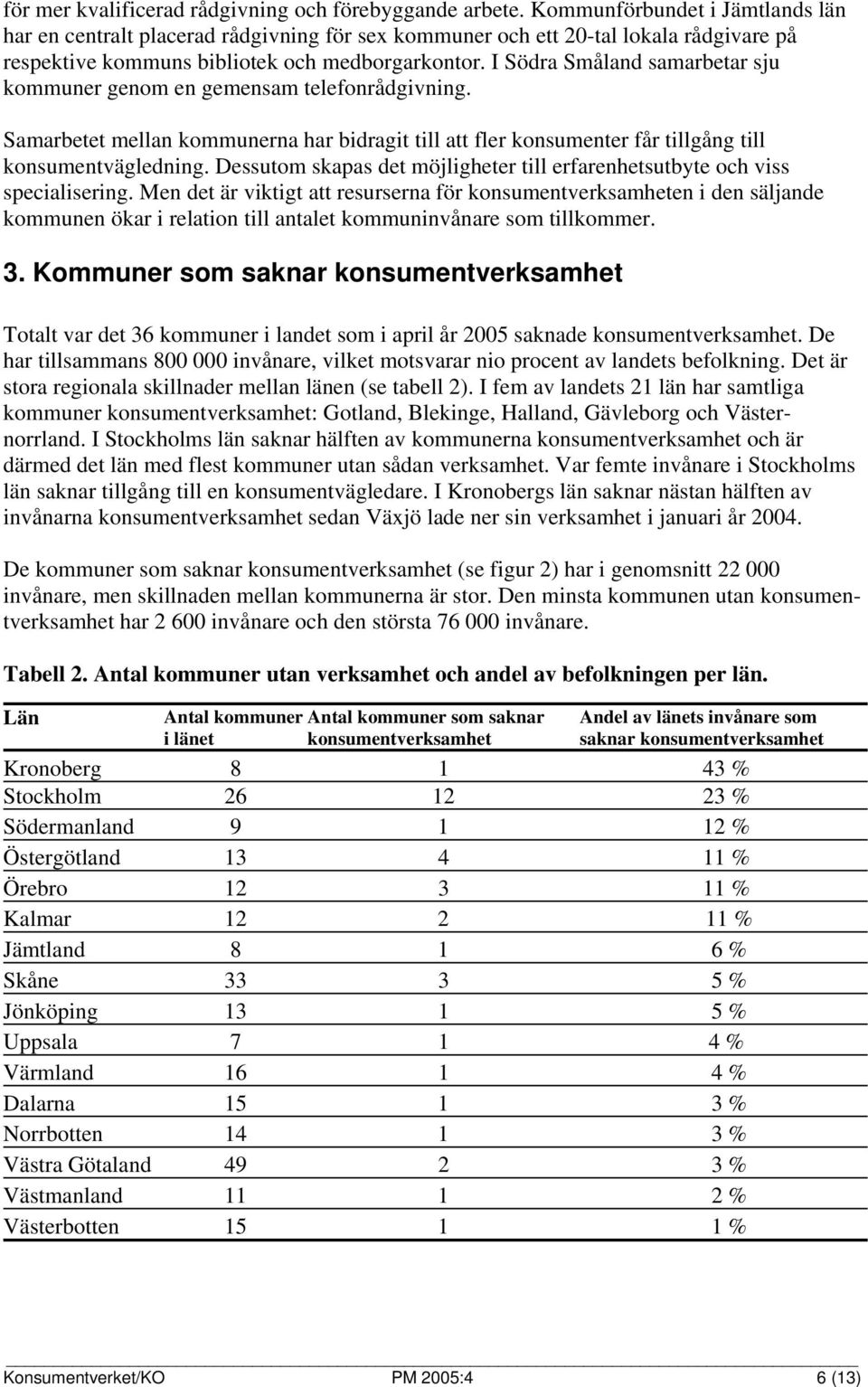 I Södra Småland samarbetar sju kommuner genom en gemensam telefonrådgivning. Samarbetet mellan kommunerna har bidragit till att fler konsumenter får tillgång till konsumentvägledning.