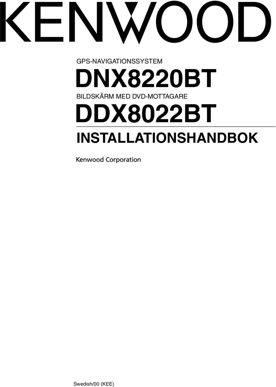DVD-MOTTAGARE DDX8022BT