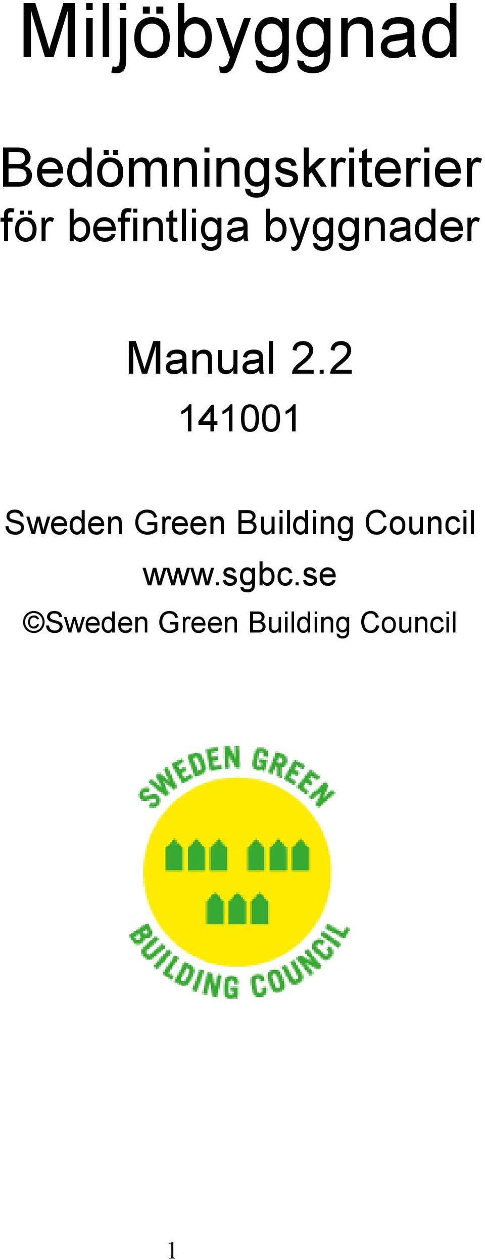 2 141001 Sweden Green Building